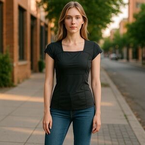 Lululemon Black Shirt Sleeve Shirt